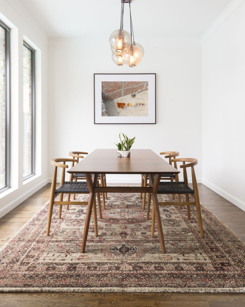 Dining room area rug | Floor Systems